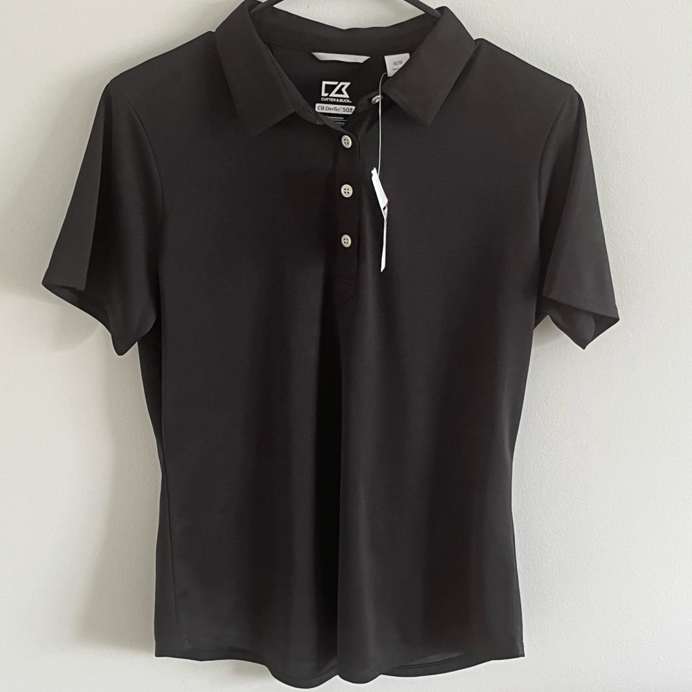 cutter and buck quarter button golf polo